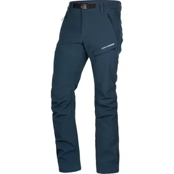 Pánské kalhoty Pánské turistické softshellové kalhoty NORTHFINDER-MASSIMO-464bluenights Modrá XXL