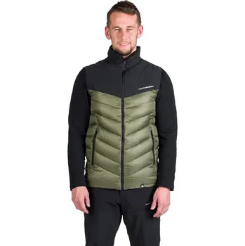Pánské oblečení Pánská turistická vesta NORTHFINDER-FILIPPO-550blackdarkgreen Zelená XL