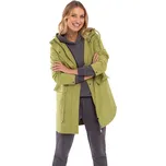 Dámský kabát VOLCANO-J-GIA-301-LIME Zelená XS