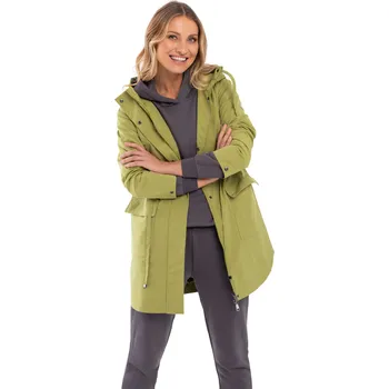 Dámský kabát Dámský kabát VOLCANO-J-GIA-301-LIME Zelená XS