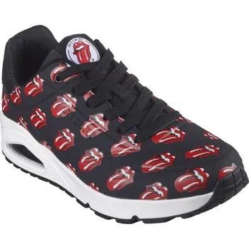 Dámská tenisová obuv Dámská rekreační obuv SKECHERS-Uno Say It Loud black/red Černá 40