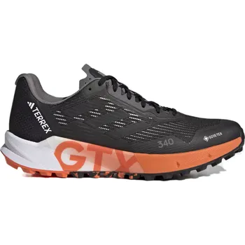 Pánská sportovní obuv Pánská běžecká trailová obuv ADIDAS-Terrex Agravic Flow 2 GTX core black/core black/orange Černá 44