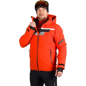 Pánská lyžařská bunda NORTHFINDER-VOLOS-361redblack Červená XXL