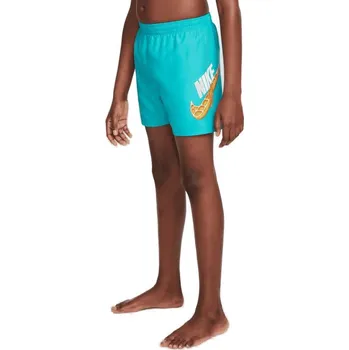 Pánské plavky Chlapecké plavky NIKE SWIM-WAFFLE SWOOSH 4 inch DUSTY CAC-DUSTY CACTUS Žlutá M