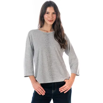 Dámská halenka Dámská halenka MANNON 46/48 Světle šedá