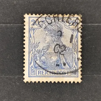 Sběratelství Známka Německo, Reich, Mi.57#, 20Pfg.