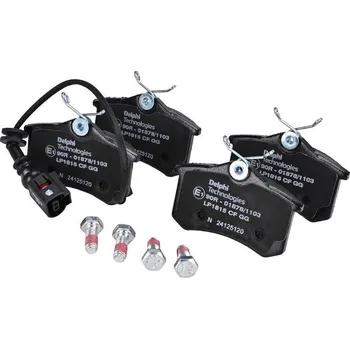 Brzdová destička Sada brzdových destiček, kotoučová brzda DELPHI LP1815