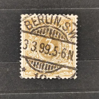 Sběratelství Známka Německo, Reich, Mi.45#, 3Pfg.