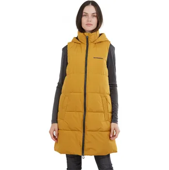 Dámská vesta Dámská vesta FUNDANGO-Scarlet Padded Vest-2400-mustard Žlutá XL