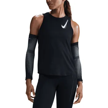 Dámské legíny Dámské běžecké tílko NIKE-W NK ONE SWSH HBR DF TANK Černá L