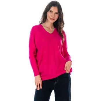 Dámský svetr Dámský svetřík JUNKO Růžová 40/44