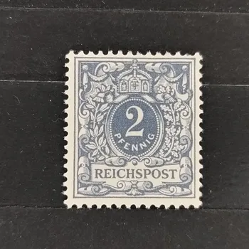 Sběratelství Známka Německo, Reich, Mi.52*, 2Pfg.