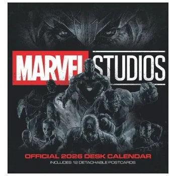Kalendář Marvel Postkartenkalender 2026 (DE)