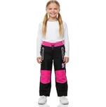 Zaplené softshellové kalhoty HK5205 Velikost: 116, Barva: Černo/růžová