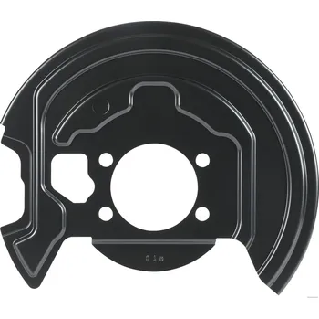 Brzdový kotouč Ochranný plech proti rozstřikování, brzdový kotouč HERTH+BUSS JAKOPARTS J3321005