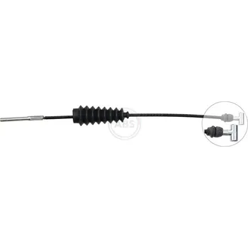Lanko parkovací brzdy Tažné lanko, parkovací brzda A.B.S. K13791