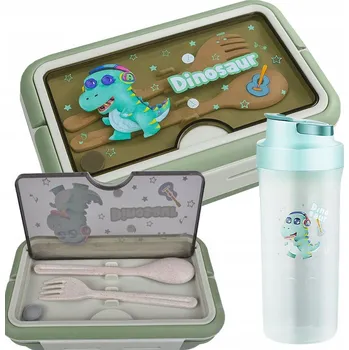 Svačinový box Sada lahev na pití a svačinový box Verk Group 1100 ml