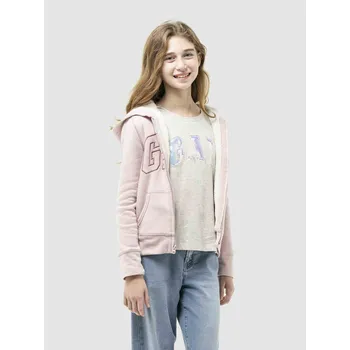 Dámská mikina Dívčí sherpa mikina s logem GAP XL