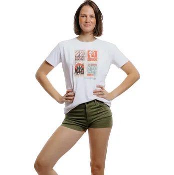 Dámské tričko Dámské triko s krátkým rukávem AUTHORITY-T-TOKYO W Bílá L