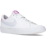 Dívčí vycházková obuv NIKE-Court Legacy white/gfootball grey/cosmic fuchsia Bílá 39