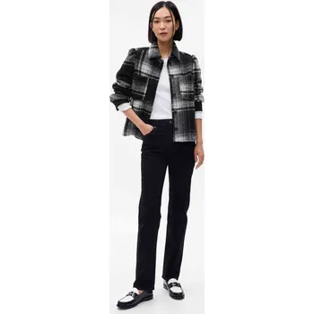 Dámská vlněná košilová crop bunda GAP XL