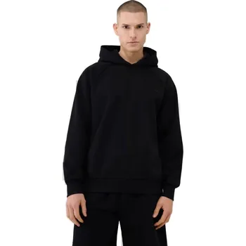 Pánská mikina Mikina s kapucí 4F-SWEATSHIRT U1547-20S-DEEP BLACK Černá M