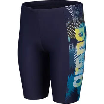 Chlapecké plavky Chlapecké 3/4 plavecké plavky ARENA-BOYS LIGHT TRICKS SWIM JAMMER Modrá 152