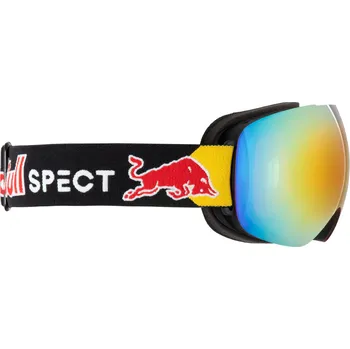 Lyžařské brýle RED BULL SPECT-BENT-01RE2, black/brown with red mirror Černá UNI