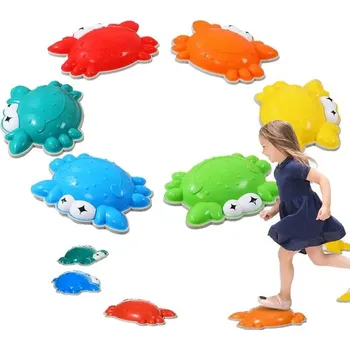 Balanční deska Merc sport Balanční kameny Krabi – sada 6ks pro rozvoj motoriky barevné