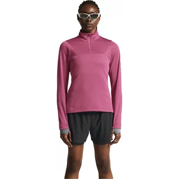 Běžecké oblečení Dámská zateplená běžecká mikina s 1/2 zipem CRAFT-CORE GAIN THERMAL MIDLAYER W-744000-Rouge Růžová M