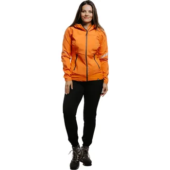 Dámská softshellová bunda Dámská turistická softshellová bunda NORTHFINDER-DONNA-182-lightorange Oranžová S