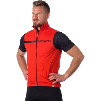 Cyklistická vesta Cyklistická vesta NORTHFINDER-MADDEN Oranžová M