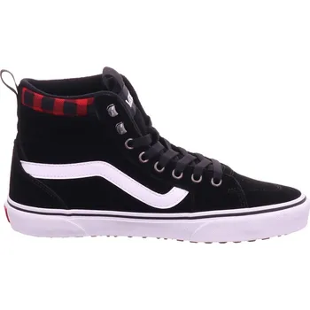 Pánská obuv Pánská vycházková obuv VANS-MN Filmore HI Vansguard (Suede) black/red plaid Černá 41