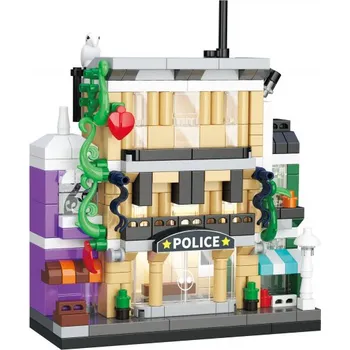 ostatní stavebnice Koco stavebnice policejní stanice 309 dílků 8x3,5x9,5 cm