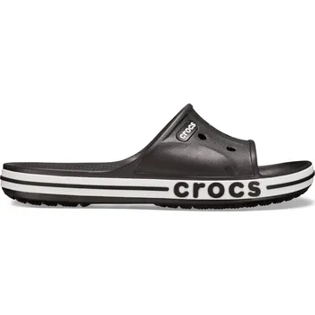 Dámské pantofle Šlapky (plážová obuv) CROCS-Bayaband Slide U black/white Černá 38/39