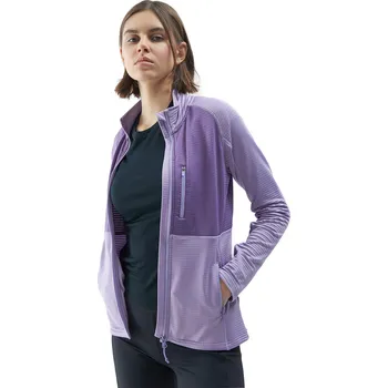 Dámská móda Dámská turistická mikina se zipem 4F-SWEATSHIRT FNK-4FWSS24TFSWF316-52S-LIGHT VIOLET Fialová S