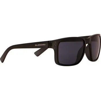 Sluneční brýle Sluneční brýle BLIZZARD-Sun glasses PCC606001-transparent black mat-65-17-135 Černá 65-17-135
