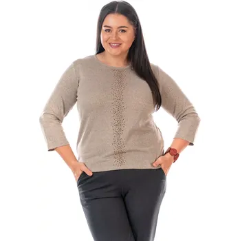 Dámská halenka MANNON Béžová 46/48