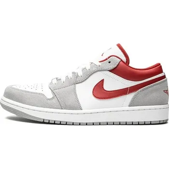 Pánské tenisky Air Jordan 1 Low SE Light Smoke Grey Gym Red EU: 37.5