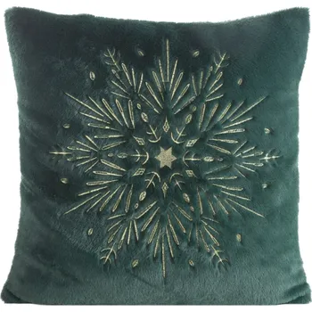Povlak na dekorativní polštářek EUROFIRANY Povlak na polštářek 45 x 45 cm vánoční vícebarevná