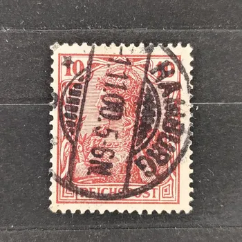 Sběratelství Známka Německo, Reich, Mi.56#, 10Pfg.