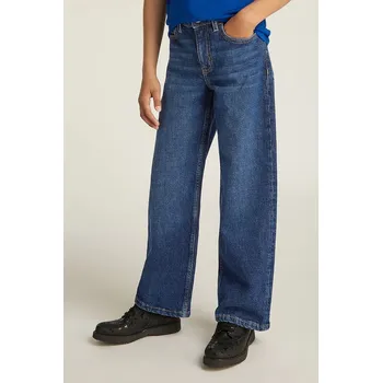 Pánské džíny Dětské rifle Calvin Klein Jeans HR WIDE IG0IG02710.PPYA námořnická modř 59X, vel. 152