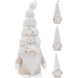 Vánoční dekorace skřítek 32 cm krémový…