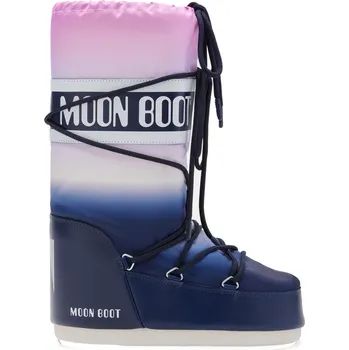 Dámská obuv Dámské vysoké zimní boty MOON BOOT-MB ICON MOONRISE-F003 BLUE Modrá 39/41