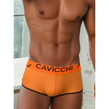 Boxerky Boxerky Pánské spodní prádlo Cavicchi CU013 81000 luxusní oranžová pánské spodní prádlo Roberto Martinelli Velikost: L