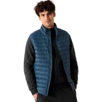 Pánská vesta Pánská turistická vesta 4F-MENS JACKETS H4Z21-KUMP001-30S-DARK BLUE Modrá S