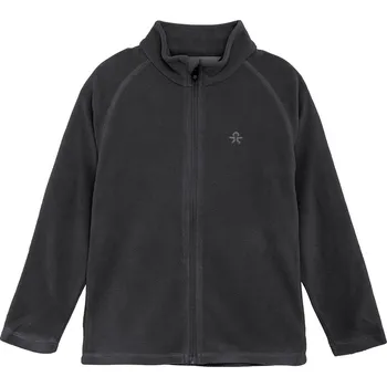 Chlapecká mikina Dětská mikina se zipem COLOR KIDS-Fleece Jacket, Full Zip-161-Phantom Černá 104