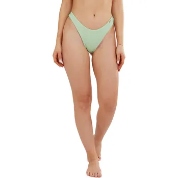 Dámské plavky Dámské plavky spodní díl FUNDANGO-Sunset Brazilian Jacquard Bottoms-521-pool green Zelená XS
