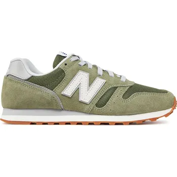 Pánské tenisky Pánská vycházková obuv NEW BALANCE-ML373SI2 M dark olive Zelená 40,5