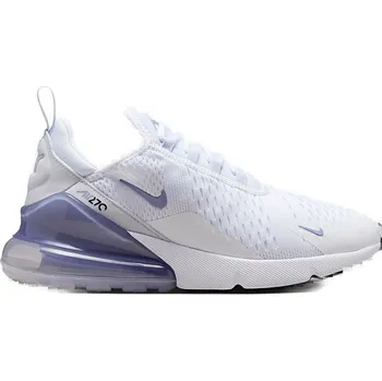 Pánská tenisová obuv Dámská rekreační obuv NIKE-Air Max 270 white/blue whisper/grey/white Bílá 37,5
